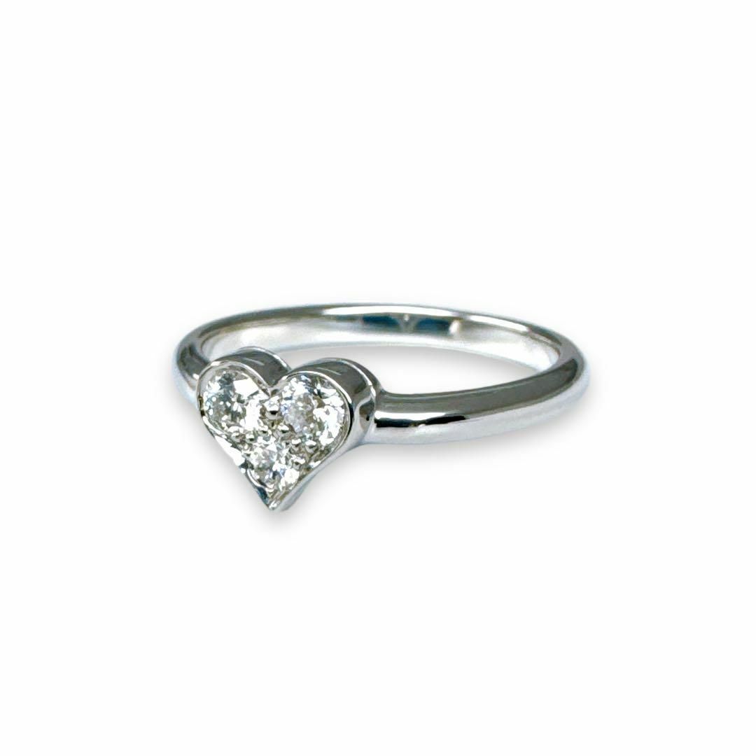 Tiffany & Co.(ティファニー)のティファニー リング センチメンタルハートリング Pt950 ダイヤモンド 3P レディースのアクセサリー(リング(指輪))の商品写真