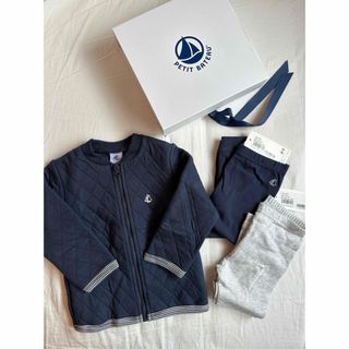 プチバトー(PETIT BATEAU)のプチバトー　出産祝い　プレゼント　誕生日　ネイビー(その他)