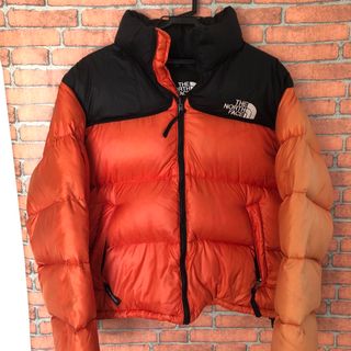 ザノースフェイス(THE NORTH FACE)のTHE NORTH FACE ダウン　オレンジ　NF004AM(ダウンジャケット)