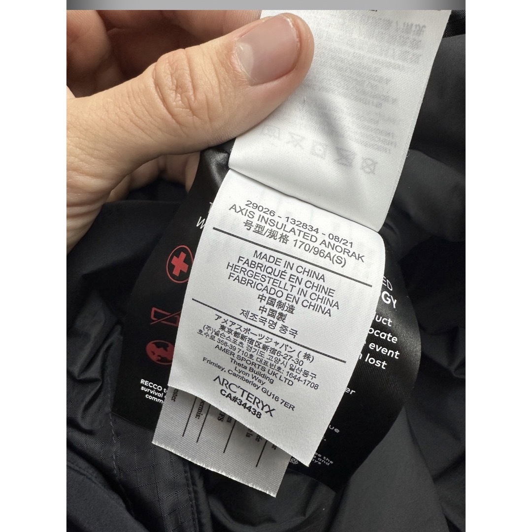 ARC'TERYX(アークテリクス)のarcteryx arc'teryx system_a axis anorak メンズのジャケット/アウター(ダウンジャケット)の商品写真