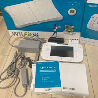 ウィーユー(Wii U)のwiiu本体＋バランスwiiボード(家庭用ゲーム機本体)