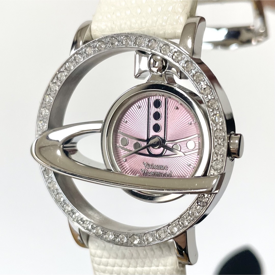 ヴィヴィアンウエストウッド 250本限定 サークルオーブ腕時計 スワロフスキー腕時計