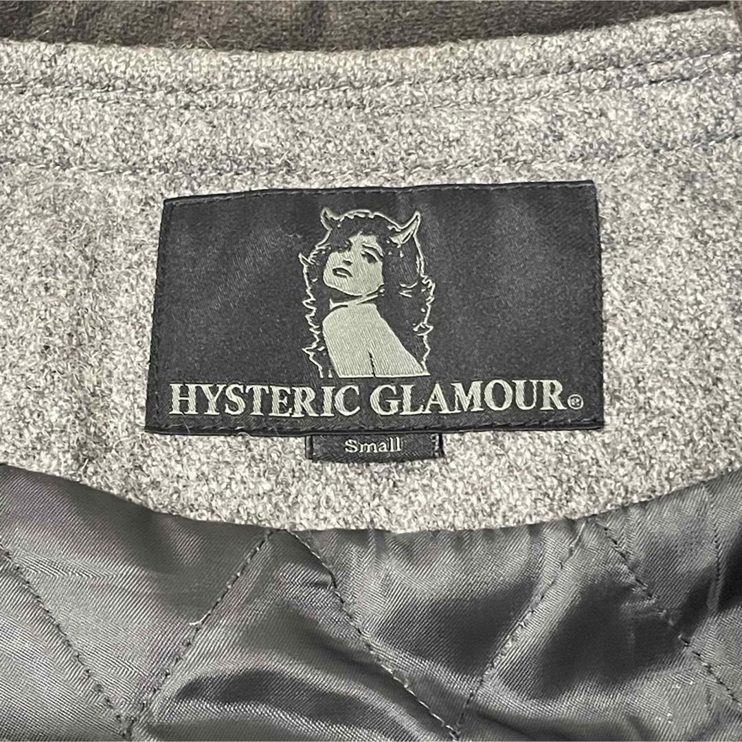 HYSTERIC GLAMOUR(ヒステリックグラマー)のヒステリックグラマー フード付レザージャケット Sサイズ メンズのジャケット/アウター(レザージャケット)の商品写真