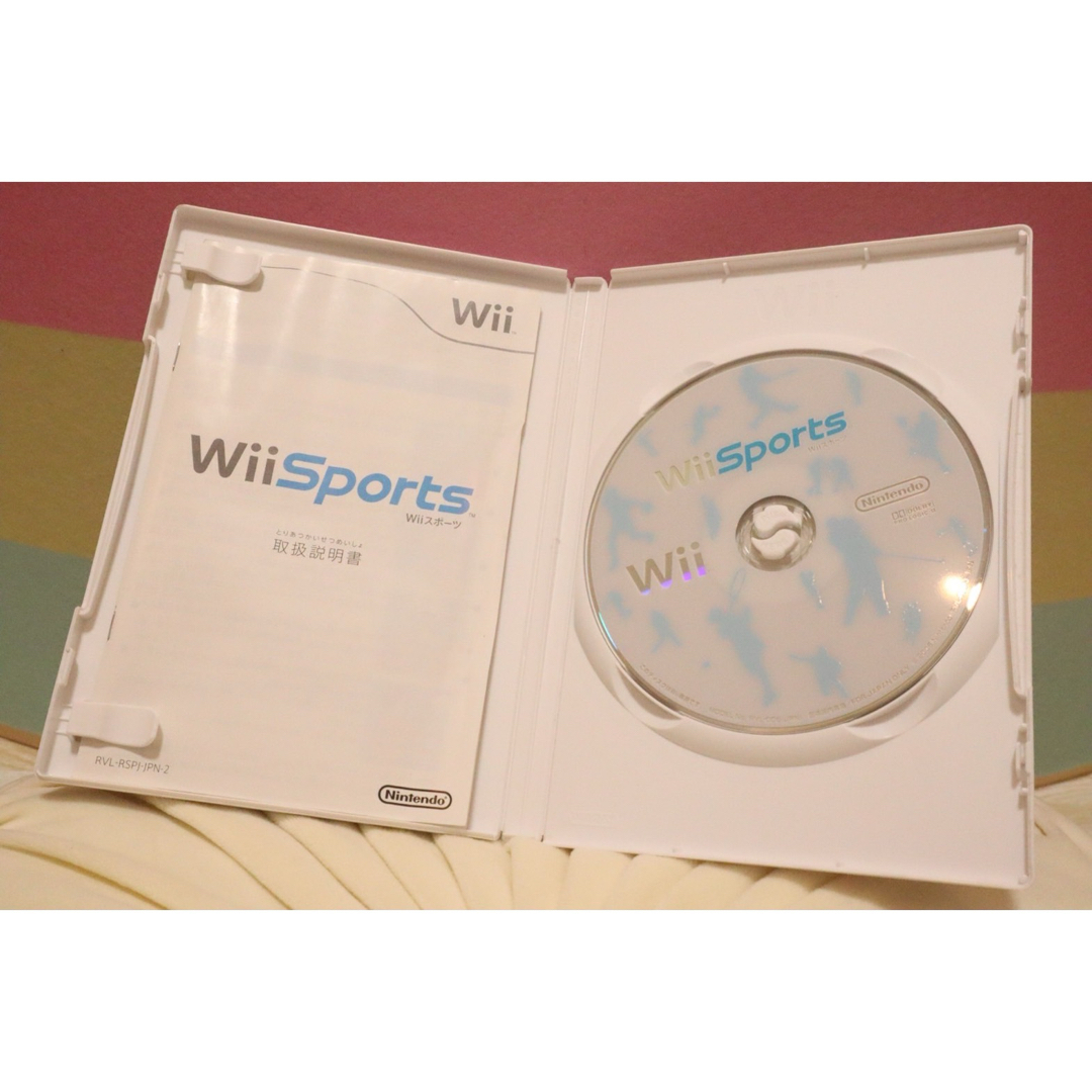 Wii(ウィー)のWiiスポーツ エンタメ/ホビーのゲームソフト/ゲーム機本体(家庭用ゲームソフト)の商品写真