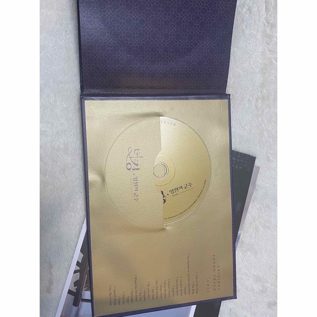 韓国ドラマ『ザ・キング：永遠の君主』 サントラ 2CD OST エンタメ/ホビーのCD(テレビドラマサントラ)の商品写真