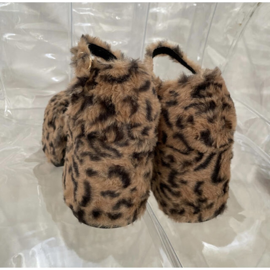 leopard fur pumps レディースの靴/シューズ(ハイヒール/パンプス)の商品写真