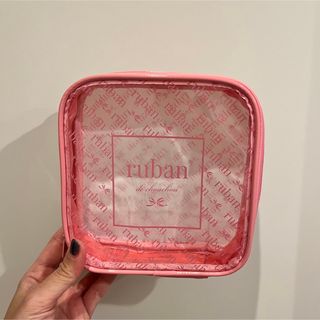 新品未使用★ruban 化粧ポーチ トラベルポーチ(ポーチ)