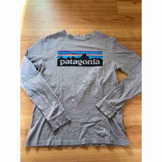 パタゴニア(patagonia)のパタゴニア　patagonia ロンT グレー　M10(Tシャツ/カットソー)