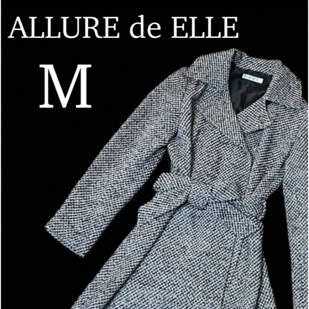 ELLE(エル)のALLURE de ELLE アリュールデエル チェスターコート ショート  レディースのジャケット/アウター(チェスターコート)の商品写真