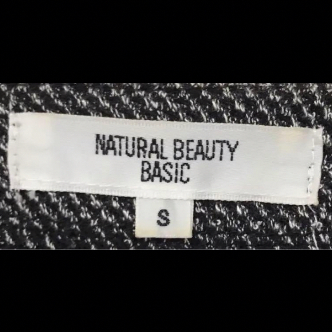 NATURAL BEAUTY BASIC(ナチュラルビューティーベーシック)のナチュナルビューティーベイシック ミニワンピース Sサイズ レディースのワンピース(ミニワンピース)の商品写真