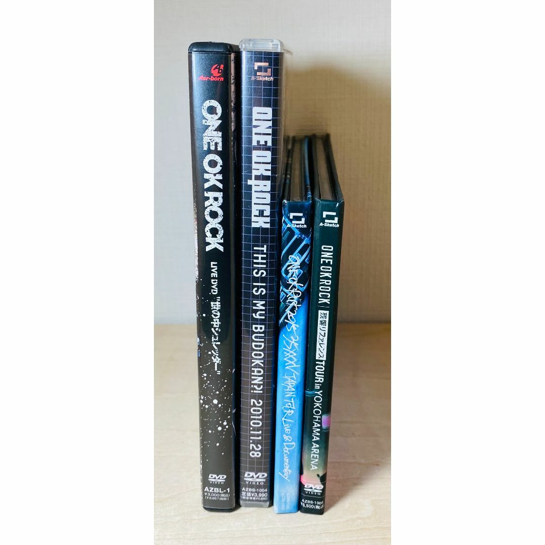ONE OK ROCK ライブ DVD & Blu-ray 4枚セットの通販 by うり's shop ...