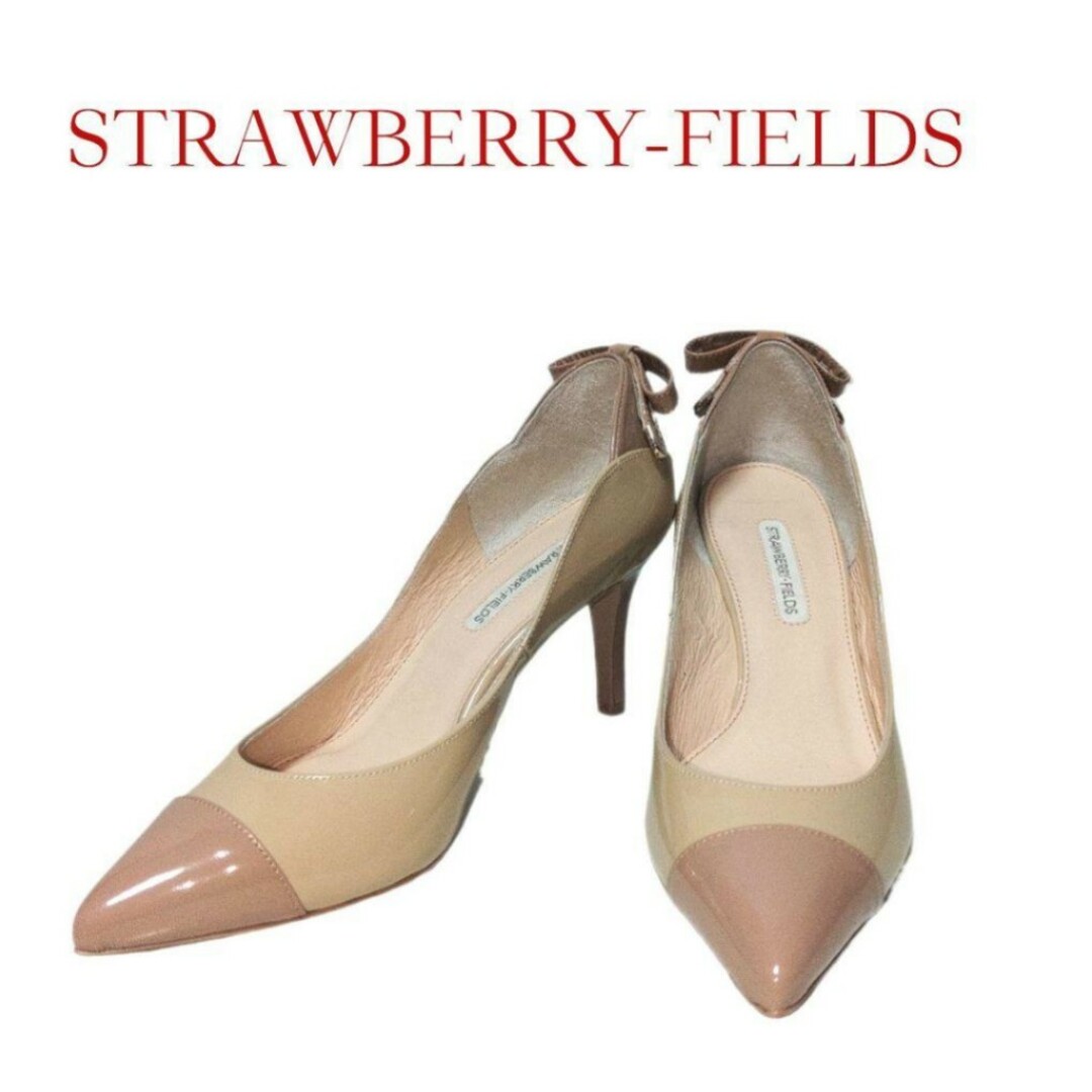 ✨新品✨STRAWBERRY-FIELDS★エナメル★パンプス★ヒール | フリマアプリ ラクマ