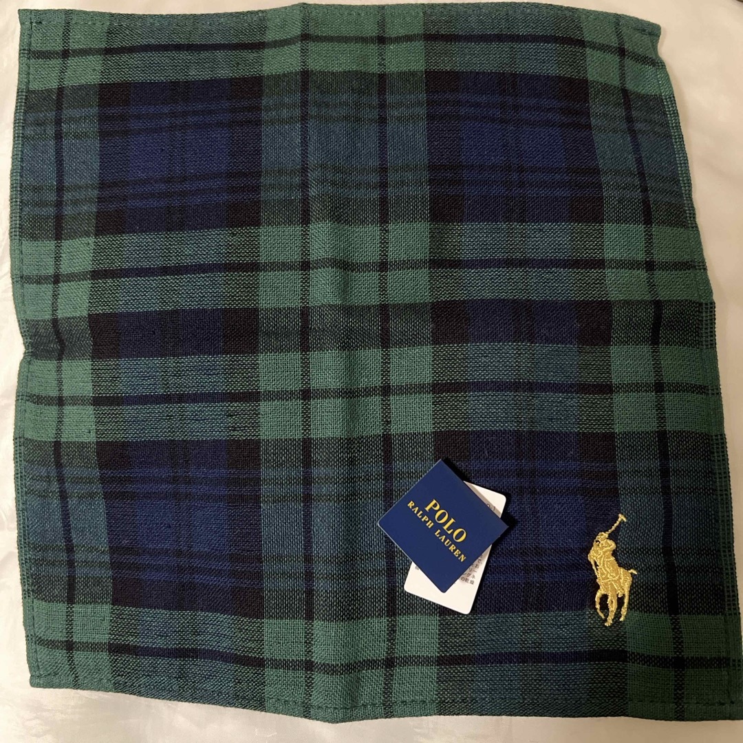 POLO RALPH LAUREN(ポロラルフローレン)のポロラルフローレン　ハンカチ メンズのファッション小物(ハンカチ/ポケットチーフ)の商品写真