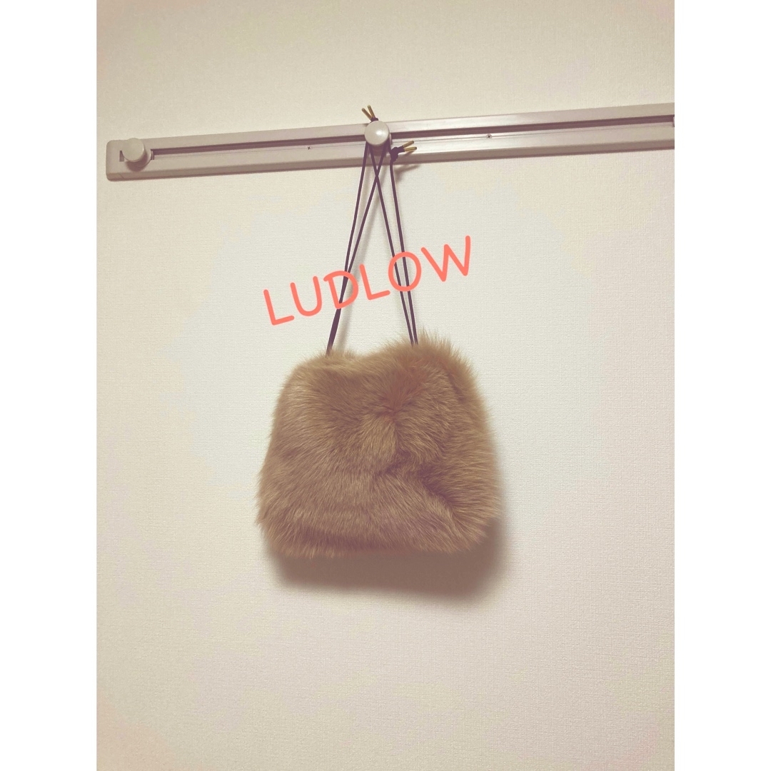 LUDLOW(ラドロー)のLUDLOWファーバッグ レディースのバッグ(ハンドバッグ)の商品写真