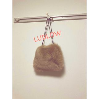 ラドロー(LUDLOW)のLUDLOWファーバッグ(ハンドバッグ)