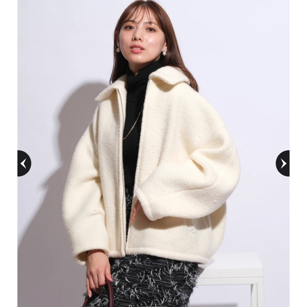 Mystrada - 専用 Mystrada ジップコクーンコート Arpege story Mystrada - 専用 Mystrada ジップコクーンコート Arpege story