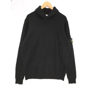 STONE ISLAND ショールカラーニット BLK XL