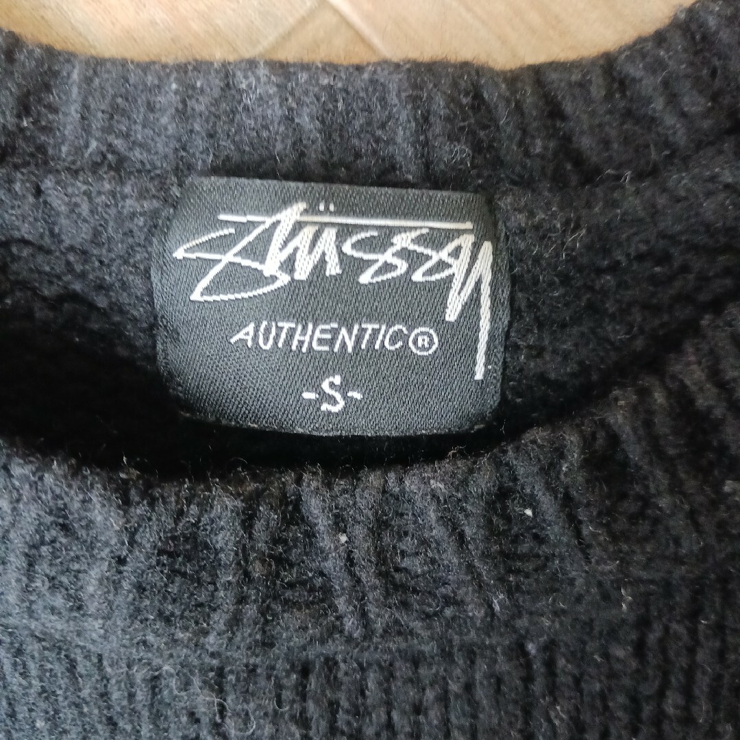 STUSSY(ステューシー)のステューシー STUSSY  オーセンティック ウールセーター メンズのトップス(ニット/セーター)の商品写真