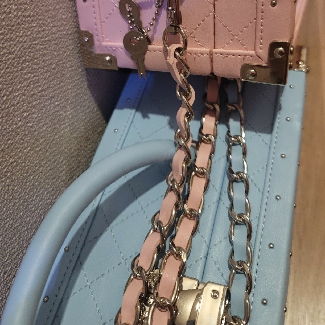 希少!透明扉エンジェルドゥミセック水色空箱! 希少!透明扉エンジェルドゥミセック水色空箱!