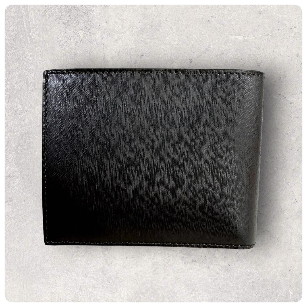 Dunhill(ダンヒル)の新品箱付き✨dunhill ダンヒル サイドカーガンメタル 財布 ダークブラウン メンズのファッション小物(折り財布)の商品写真