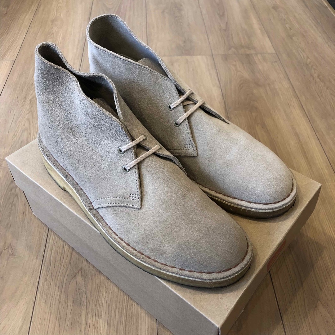 ☆美品☆ Clarks ORIGINALS デザートブーツ UK8 スエード靴/シューズ