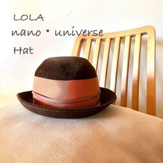 ナノユニバース(nano・universe)のLOLA Hat  nano universe ラビット　アメリカ製(ハット)