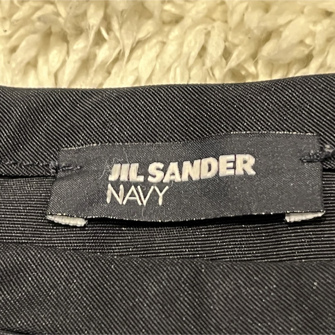 JIL SANDER NAVY(ジルサンダーネイビー)のJIL SANDER NAVY ジルサンダーネイビー　プリーツスカート　ブラック レディースのワンピース(ひざ丈ワンピース)の商品写真