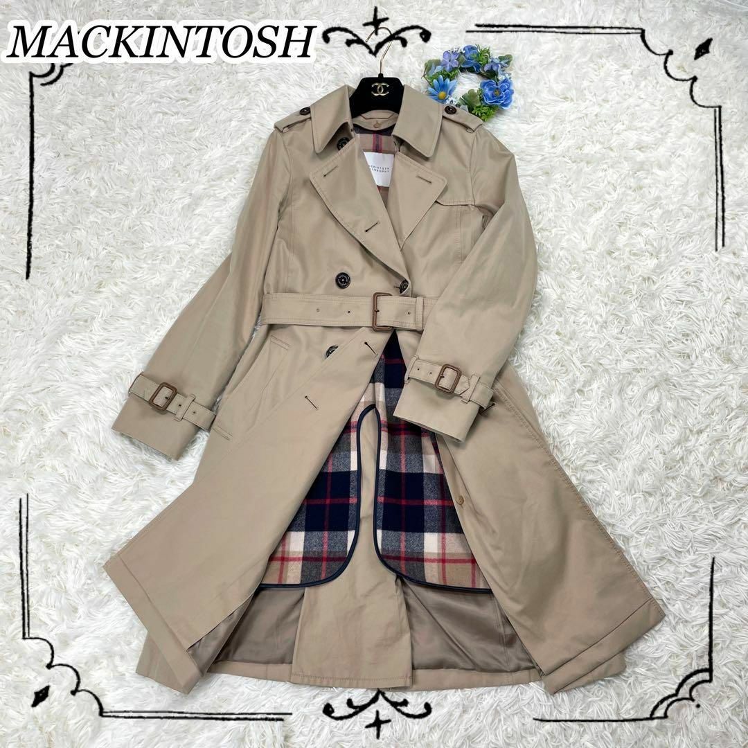 ✨MACKINTOSH PHILOSOPHY✨トレンチコート ライナー 紺