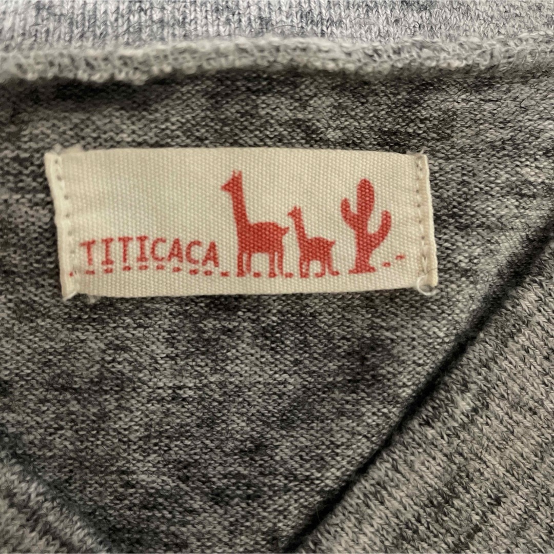 titicaca(チチカカ)のTITICACA チチカカ　Vネック　ニット レディースのトップス(ニット/セーター)の商品写真