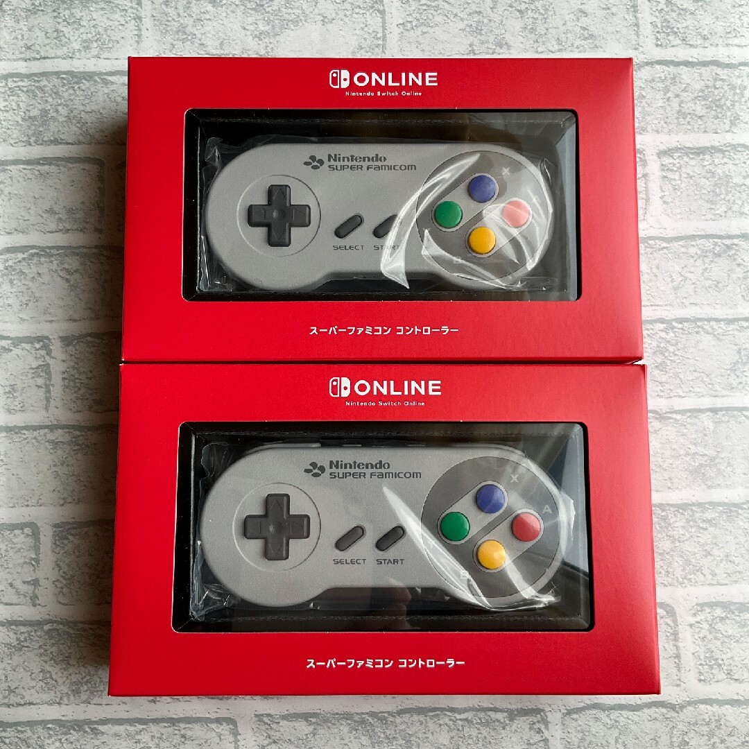 【新品未開封】【2個セット】ニンテンドースイッチスーパーファミコンコントローラー | フリマアプリ ラクマ