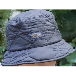 ペンドルトン(PENDLETON)のデイジー様専用 PENDLETON 帽子　別注QUILTING HAT ブラック(ハット)