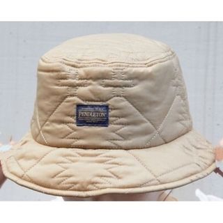 ペンドルトン(PENDLETON)のPENDLETON / ペンドルトン帽子　別注QUILTING HAT ベージュ(ハット)