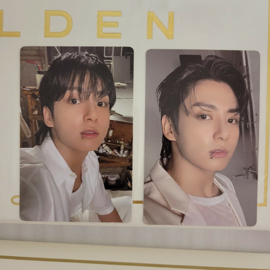 防弾少年団(BTS)(ボウダンショウネンダン)のJUNGKOOK  GOLDEN Solo album  CD SOLID エンタメ/ホビーのCD(K-POP/アジア)の商品写真