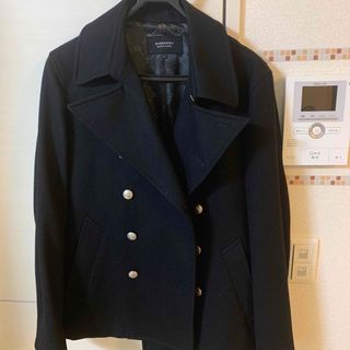 バーバリーブラックレーベル(BURBERRY BLACK LABEL)の美品　バーバリーブラックレーベル(ピーコート)