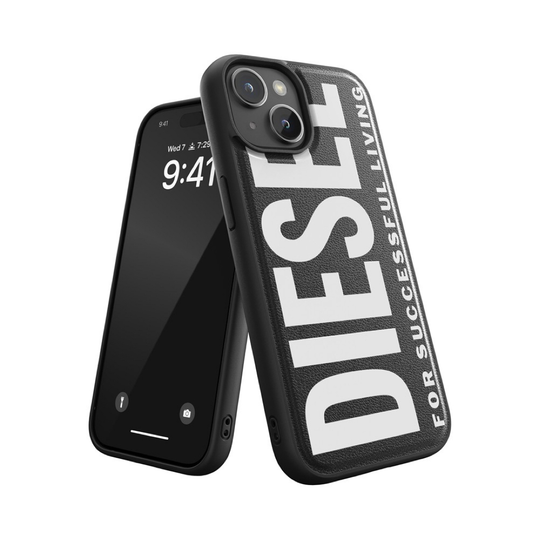 DIESEL(ディーゼル)の新品 DIESEL (ディーゼル) iPhone14用 BK/WH プレミアム スマホ/家電/カメラのスマホアクセサリー(iPhoneケース)の商品写真