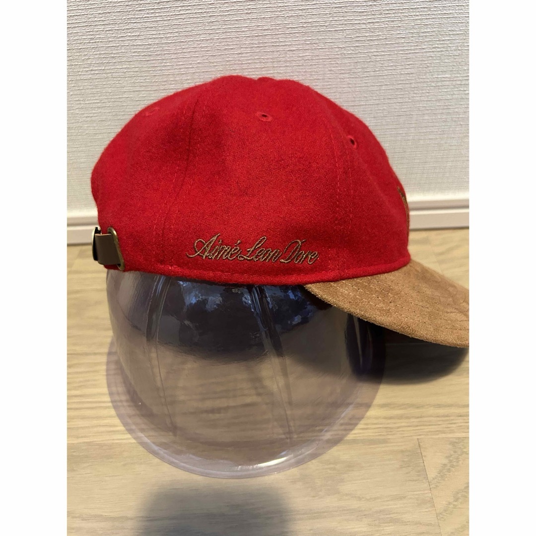 ALD New Era Melton Wool Yankees Hat Red メンズの帽子(キャップ)の商品写真