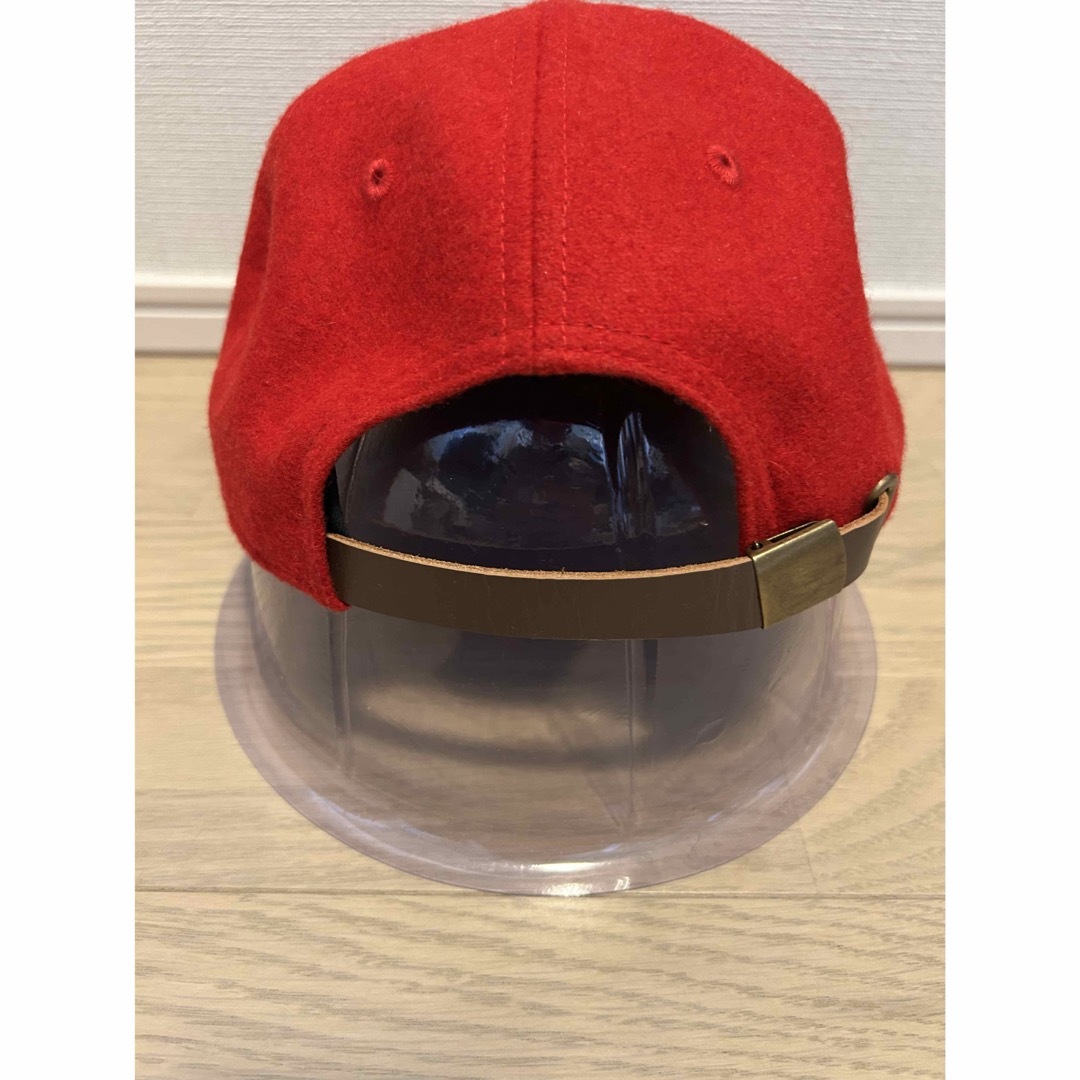 ALD New Era Melton Wool Yankees Hat Red