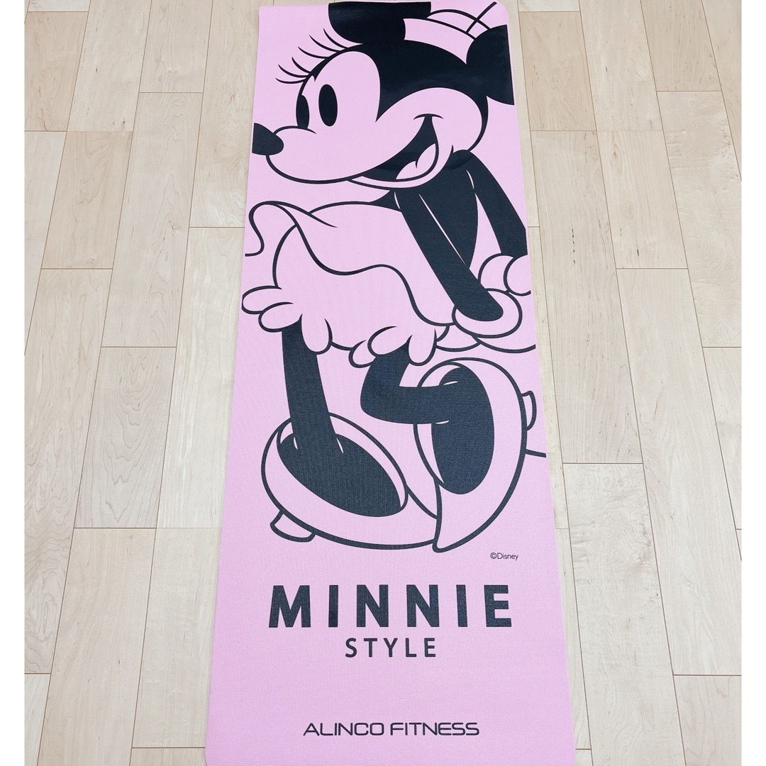 新品未開封　ヨガマット　ミニー Disney - ヨガマット ミニー ピンク アルインコの通販 by