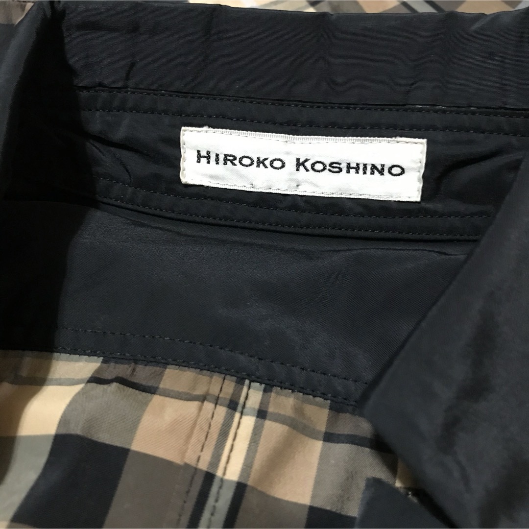 HIROKO KOSHINO(ヒロココシノ)のHIROKO KOSHINO【美品】タータンチェック 長袖 ジャケット レディースのジャケット/アウター(テーラードジャケット)の商品写真