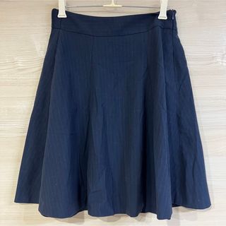 ザラ(ZARA)のストライプフレアスカート(ひざ丈スカート)