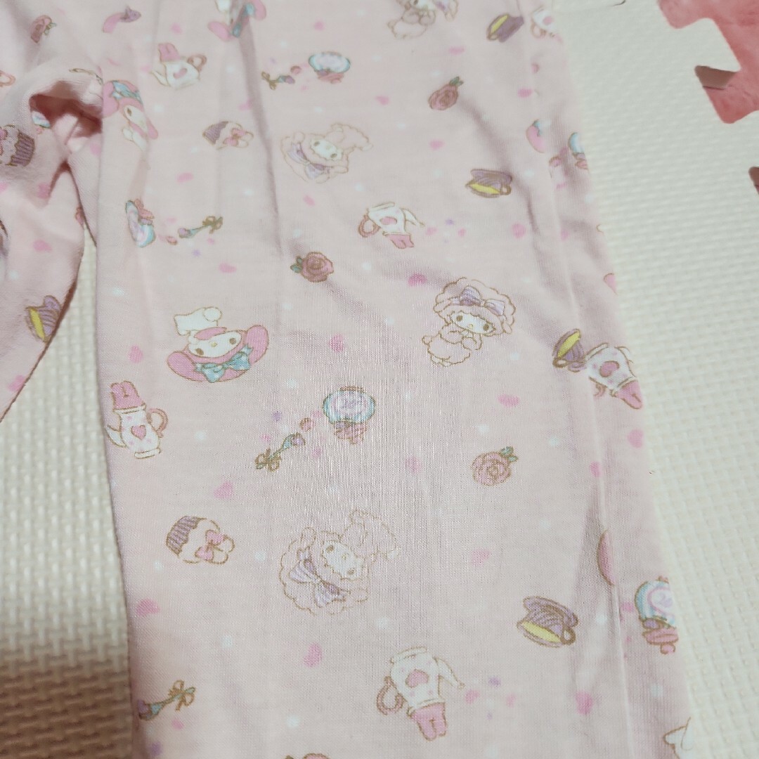 サンリオ(サンリオ)のマイメロ　パジャマ キッズ/ベビー/マタニティのキッズ服女の子用(90cm~)(パジャマ)の商品写真