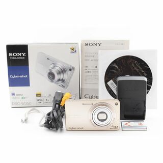 ソニー(SONY)のソニー SONY Cyber−Shot DSC-W350 ゴールド(コンパクトデジタルカメラ)