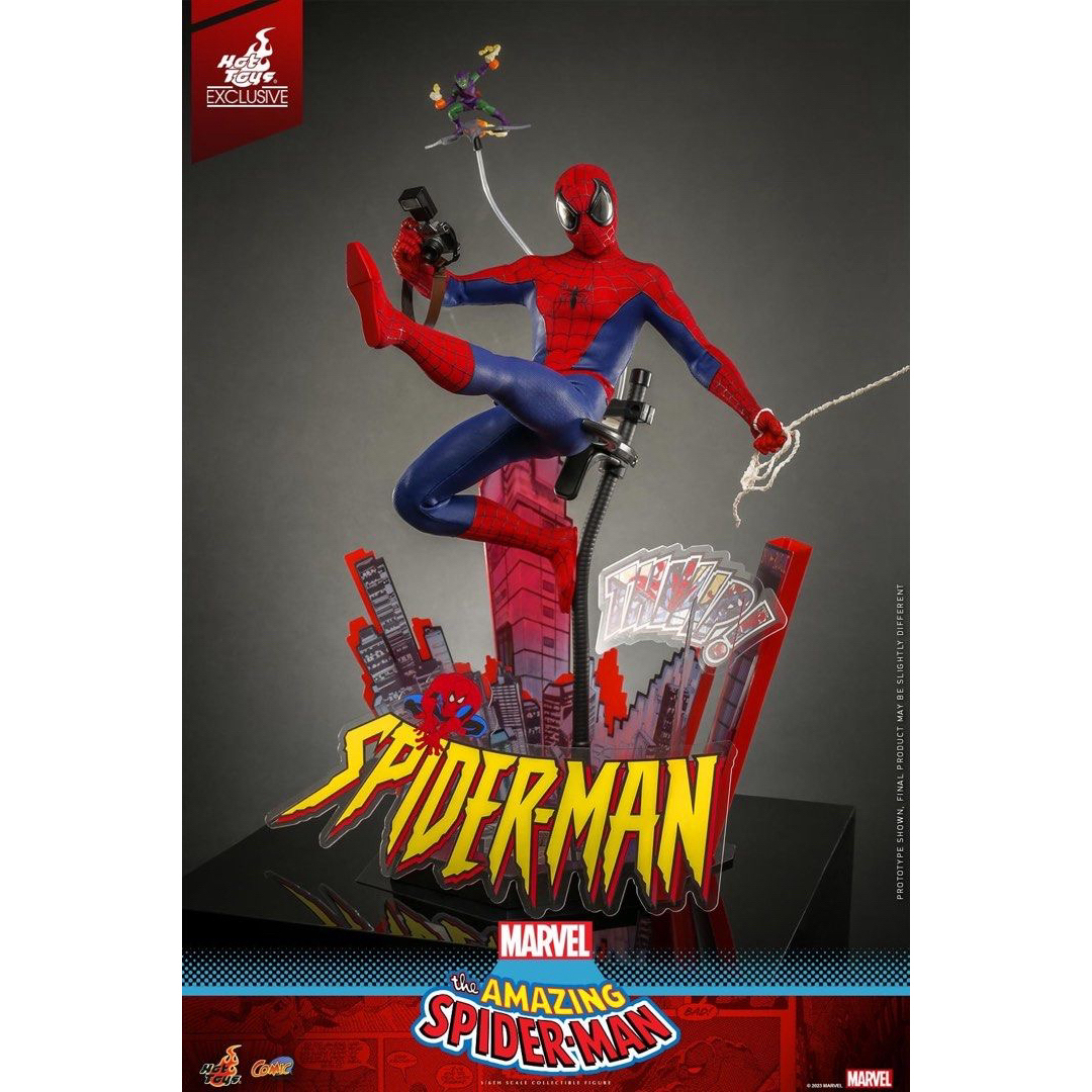 ホットトイズ スパイダーマン Spider-Man コミコン限定 hottoys - アメコミ