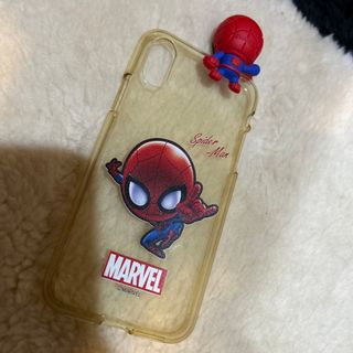 マーベル(MARVEL)のiPhone10ケース　iPhoneケース　スパイダーマン　MAR(iPhoneケース)