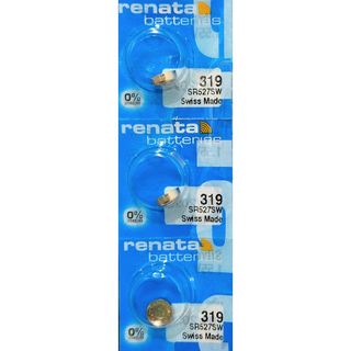 renata酸化銀319ボタン電池３個セット(その他)