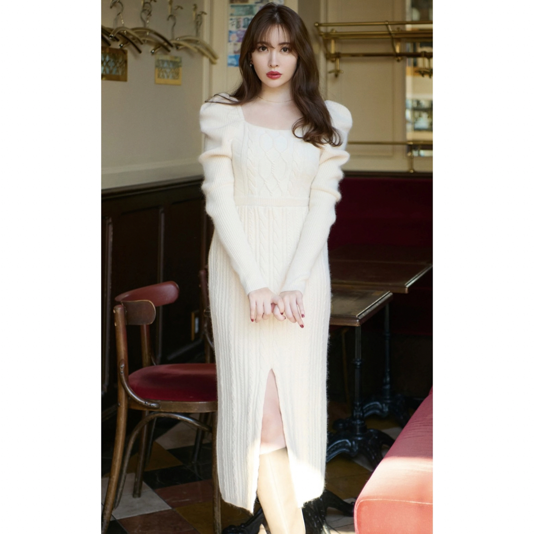 Her lip to - Herlipto BambinaCableKnitDress ハーリップトゥの通販 ...