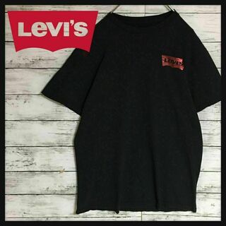 リーバイス(Levi's)の【人気カラー黒】リーバイス　半袖ワンポイントロゴプリントTシャツ　M F527(Tシャツ/カットソー(半袖/袖なし))