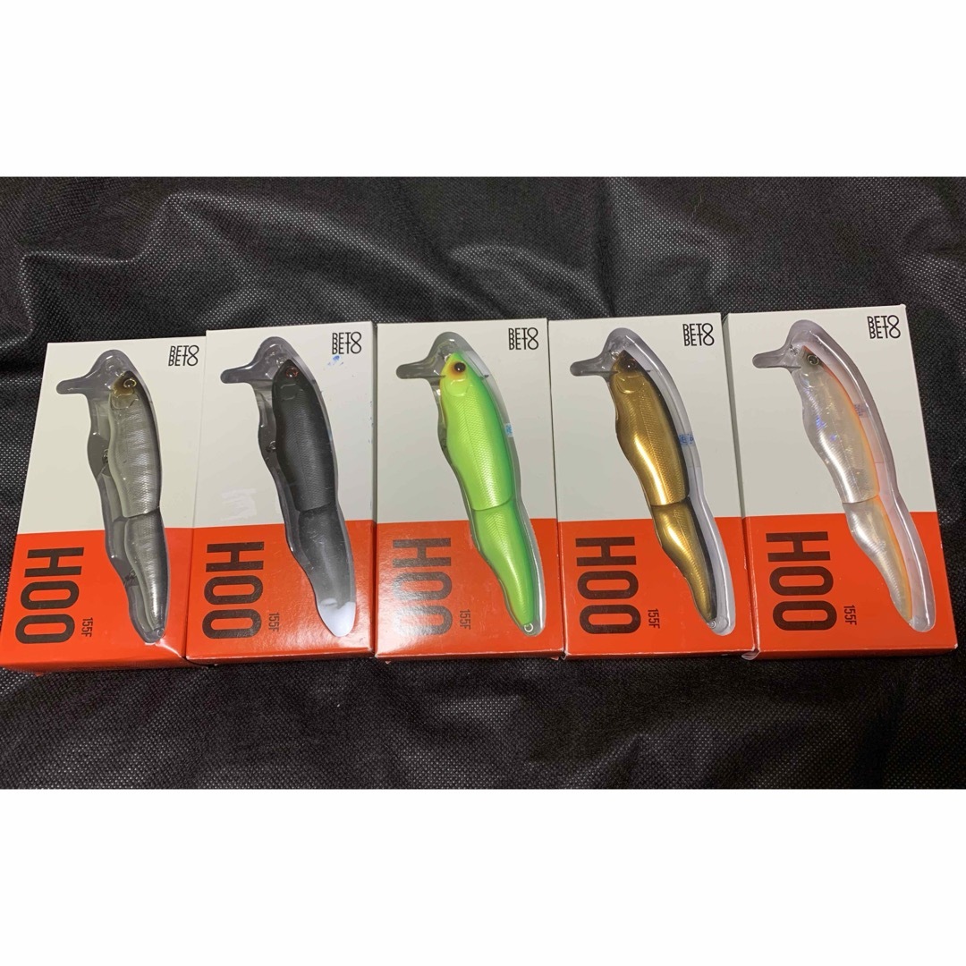 BETOBETO HOO 155F 5個セット ベトベト フー ビッグベイト BETOBETO HOO 155F 5個セット ベトベト フー ビッグベイト