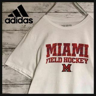 アディダス(adidas)の【人気定番】アディダス　マイアミ大学Tシャツ　フィールドホッケー　K467(Tシャツ/カットソー(半袖/袖なし))