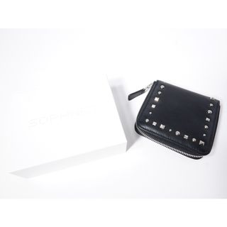 ソフネット(SOPHNET.)のSOPHNET.ソフネット 2020AW STUDS ZIP WALLETスタッズジップウォレット 二つ折り財布【フリー】【MZCA73364】(その他)